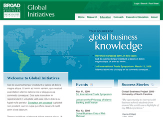 Global Initiatives