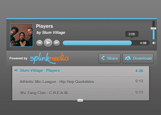 SplinkMedia Audio Player